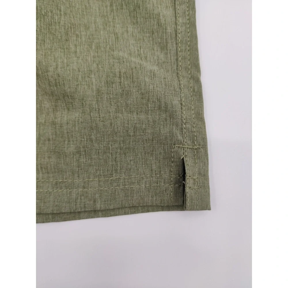 Lucky Brand Boys Shorts Olive‎ Green Elastic Waist Casual Size L 14/16